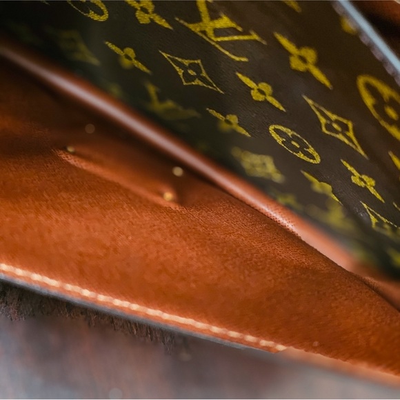 EUC AUTHENTIC LOUIS VUITTON MONOGRAM MONCEAU CROSSBODY VINTAGE *SR00**W/COA - Picture 5 of 13